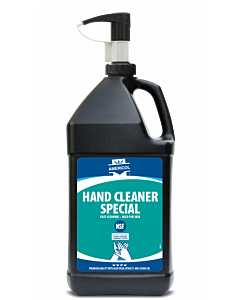 Handcleaner / garagezeep met korrel special 3,8ltr + pomp
