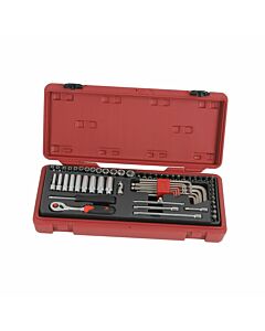 Doppendoos 1/4" 62 delig