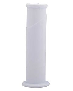 Handvat rond wit t.b.v. kruiwagens buis 30mm