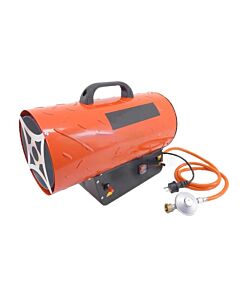 Gaskanon / gasheater 10KW incl. reduceer en slang