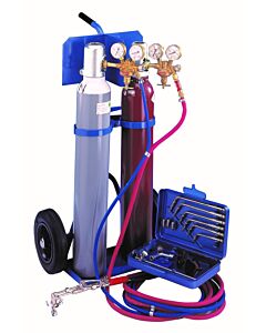 Verrijdbare autogeenset / lasset compleet 10 Liter