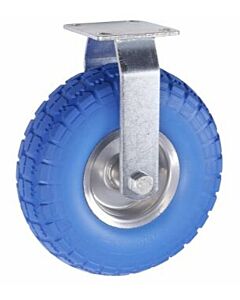 Bokwiel 3.50-4 Anti-lek wiel PU BLAUW