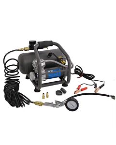 Compressor 12V draagbaar met 5.7LTR tank / 7 Bar