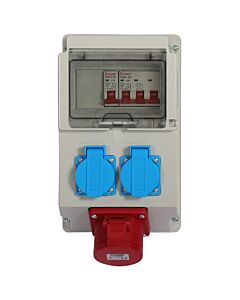 Fluxon verdeelkast 16A 230V / 400V