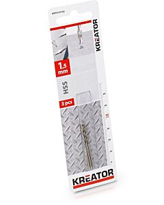 HSS metaalboren set 1.5MM / 3 stuks