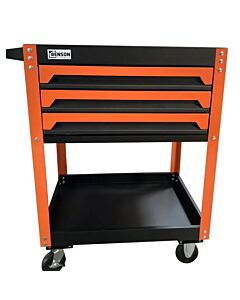 Gereedschapswagen / trolley met 3 laden leeg