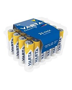 Batterij Varta Alkaline AA XL verpakking 24 stuks