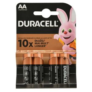 Batterijen Duracell AA 4 stuks