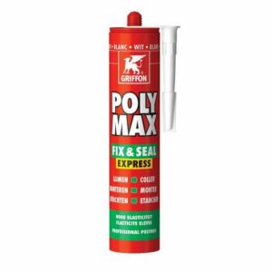 Montagekit Poly max fix & seal 425g wit
