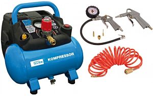 Compressor 6LTR Güde 190/08/6 + luchtgereedschapset