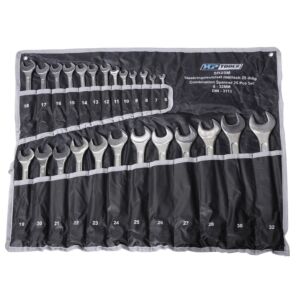 Steekringsleutelset / ringsteeksleutelset 25dlg