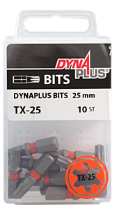 Dynaplus schroefbit TX25 25mm - 10 stuks