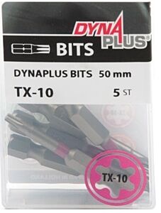 Dynaplus schroefbit TX10 50mm - 10 stuks