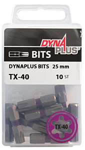 Dynaplus schroefbit TX40 25mm - 10 stuks