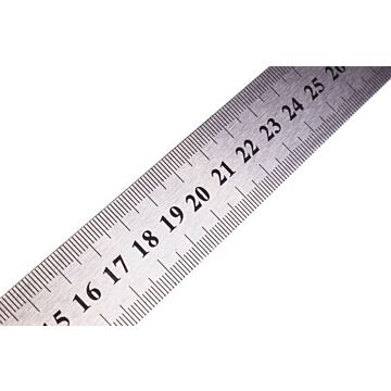 Liniaal RVS 30 cm
