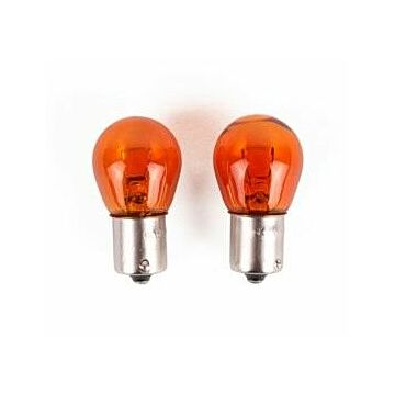 Autolamp/knipperlicht oranje 12V-21W (2 stuks) 