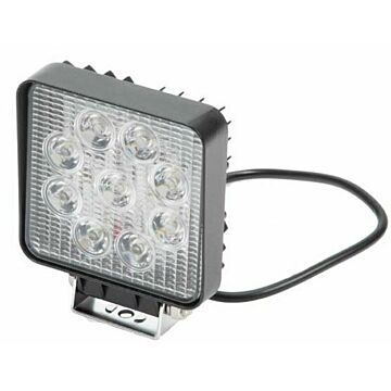 Werklamp 9 LED vierkant 12-24 V
