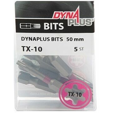 Dynaplus schroefbit TX10 50mm - 10 stuks