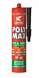 Montagekit Polymax fix & seal 425G zwart
