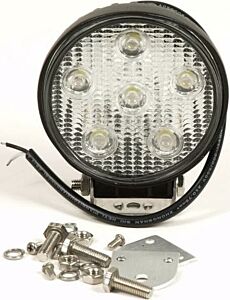 Werklamp / Schijnwerper 6 LEDS, 18 watt 10-30 volt 