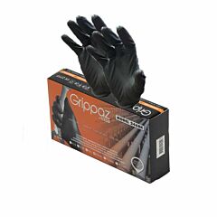 Nitril handschoenen zwart 50 dlg professioneel