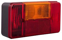 Verlichting caravan achterlicht links (rood)