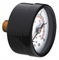 Manometer / drukmeter 50mm horizontaal t.b.v. compressor
