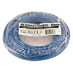VD-Draad 2.5mm² 20 meter blauw