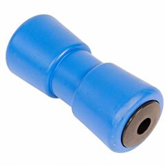 Kielrol Blauw 185x81 mm. - asgat 20mm