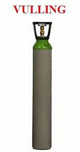 Vulling voor 10 liter formeer gasfles (5% waterstof/95% stikstof)