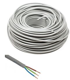 XMVK Stroomkabel rond 3x2.5mm² (100MTR)