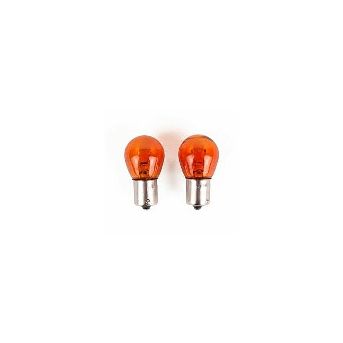 Autolamp/knipperlicht oranje 12V-21W (2 stuks) 