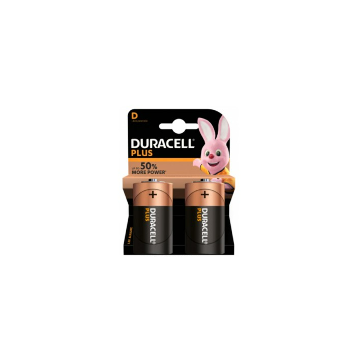 Batterijen Duracell Plus MONO (D) 2 STK