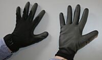 Werkhandschoen zwart PU Flex maat L (9)