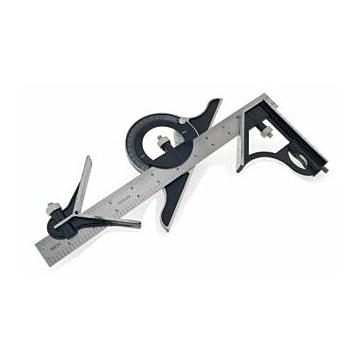 Zwaaihaak / gradenboog combi set 300mm