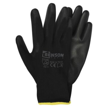 Werkhandschoen zwart PU Flex maat XL (10)
