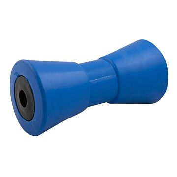 Kielrol Blauw 200x95 mm / asgat 20mm