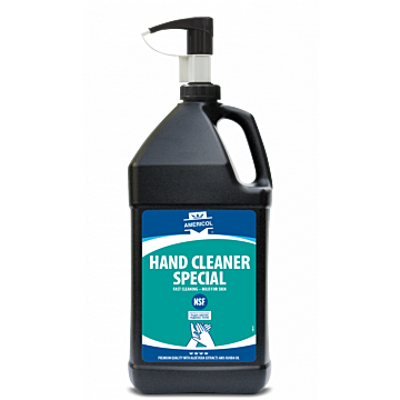 Handcleaner / garagezeep met korrel special 3,8ltr + pomp