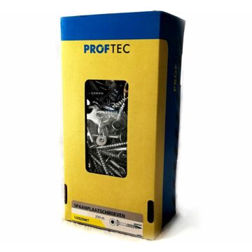 Proftec snelboorschroef / spaanplaatschroef 5.0x50 TX