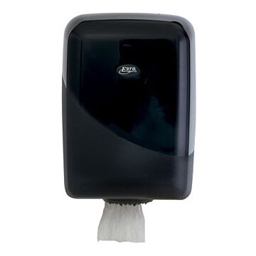 Papierrolhouder / dispenser midi zwart