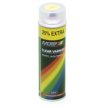 Motip blanke lak Mat - spuitbus 500 ML