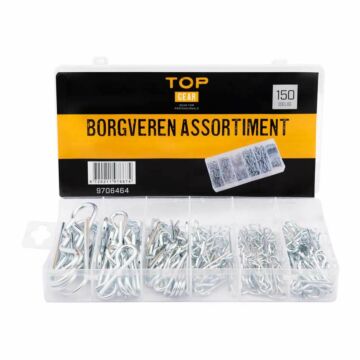 Assortiment borgveren / borgveer assortiment 150 DELIG