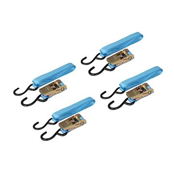 Spanbandset 4 dlg met ratel en haken