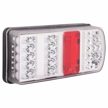 Achterlicht rechts 43 Led 228x106x55 mm