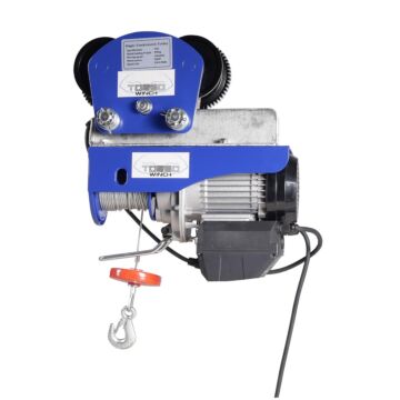 Elektrische takel incl loopkat met draadloze bediening 1000kg 230V