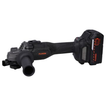 Fluxon haakse slijper 125mm 1x 4.0Ah accu + oplader