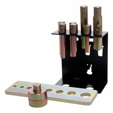 Werkplaatspers accessoires set / perspennenset