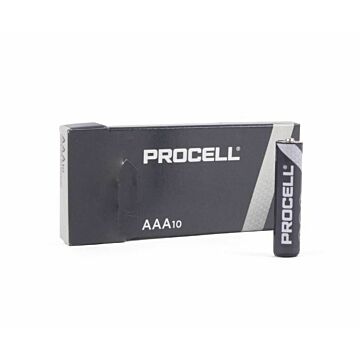Batterij Duracell Procell AAA LR03 10 stuks