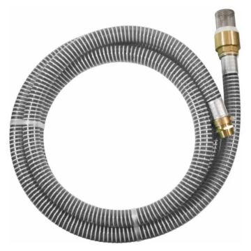 Zuigslang 25mm compleet 4 meter (met filter/zuigkorf)