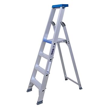 Aluminium bordestrap 4 treden
